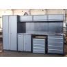 Buy cheap Silver Garage Metal Tool Box 2 Door Tall Cabinet for Heavy Duty Steel Roller Tool Cabinet from wholesalers