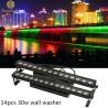 Buy cheap IP65 Waterproof 14*30W RGB 3in1 Wall Washer Bar Lighting for Professional Outdoor Stage from wholesalers