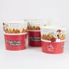 Buy cheap KFC High CapacityFamily Fried Chicken Paper Buckets Disposable With Lid from wholesalers