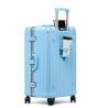 Buy cheap Biggest Multifunctional Quilted Luggage Bag 20" Aluminum Luggage With Cup Holder Aluminum Frame Hard Equipment Suitcase from wholesalers