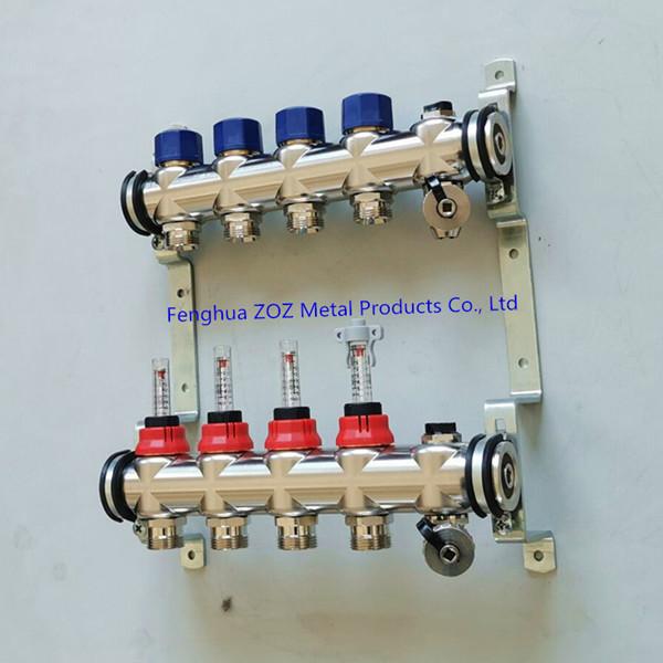Stainless Steel Radiant Floor Heating Manifold from Fenghua ZOZ Metal Products