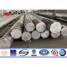 Buy cheap 11m Q345 Gr65 Material 110kv Utility Transmission Pole Tapered from wholesalers