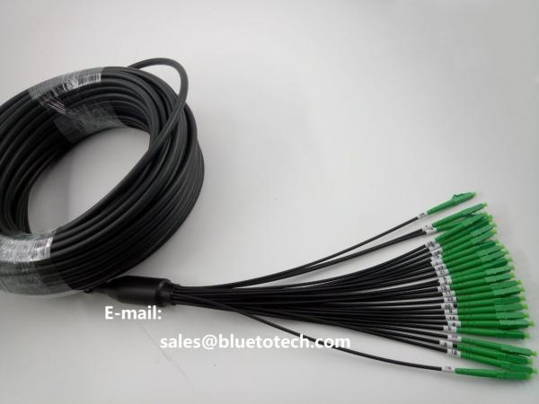 Buy cheap 24Core Outdoor Armored Fiber Optic Patch Cord LC/APC to LC/APC 24fiber from wholesalers