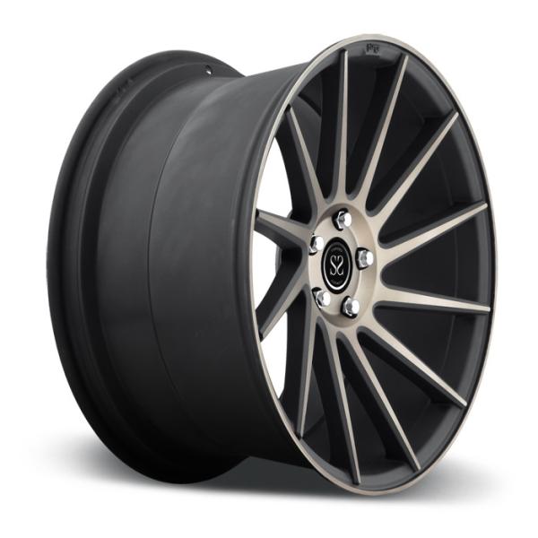 Buy cheap thin spoke light weight 1 piece monoblock concave forged aluminum alloy wheels rim from wholesalers