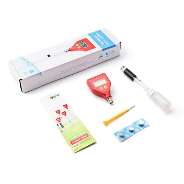 0.01 Resolution PH Testing Device Professional Grade Compact Lightweight For