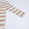 Buy cheap 100% Cotton Unisex Baby Girl Boy Knit Striped Jumpsuit Long Sleeve One Piece Button Down Sweater Rompers Playsuit from wholesalers