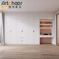 Buy cheap Adjustable Bedroom Solid Wood Modern Armable Modular Wardrobe Closet Custom Walk product