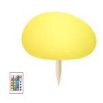 1800mAh 6000K Outdoor Solar Lawn Lights Garden Led Stone Shaped 5V 1.5W