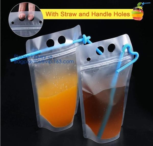 Buy cheap Biodegradable Liquid Packaging Leakage Proof Pouch Custom Printed Stand Up Aluminium Foil Spout Bags Water Drinking Bag from wholesalers