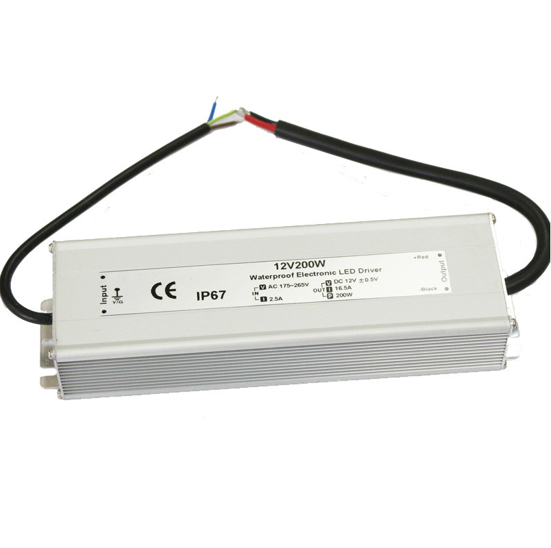 REFINED 200W Waterproof LED Power Supply Driver Multipurpose
