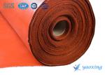 Buy cheap 1.5mm Silicone Coated Fiberglass Fabric Fireproof Gasket For Steel Works from wholesalers