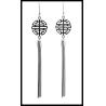 Buy cheap Fashion 925 Silver CZ Earrings For Casual Occasion DIY Jewelry from wholesalers