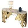Buy cheap Modern Entryway Marble Console Tables With Stainless Steel Base from wholesalers