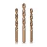 Buy cheap Titanium Coated Cobalt Twist Drill Bits High Hardness Straight Shank Twist Drill Bit from wholesalers