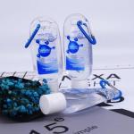 Waterless Hand Sanitizer Gel , Antibacterial Hand Gel With Carabiner 100ml 300ml