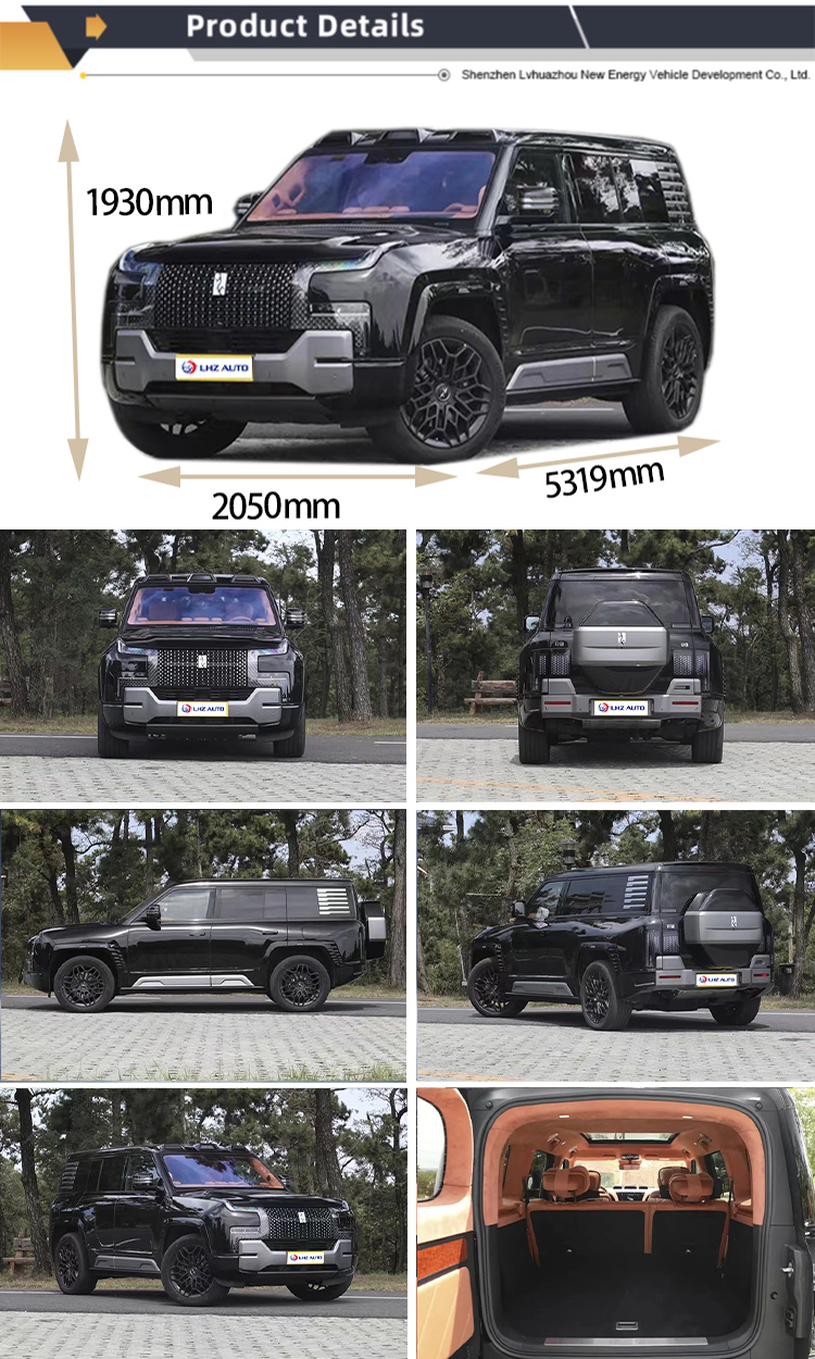 Battery Capacity 49KWH Hybrid Electric SUV BYD Yangwang U8 Luxury 5-Seater Large 4x4