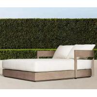 Buy cheap Low Maintenance Modern Outdoor Furniture Easily Transported Wood Patio Daybed product
