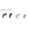 Buy cheap Easy Connection Grooved Stainless Steel Elbow With 90 Degree 45 Degree from wholesalers