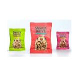 Stand Up Clear Aluminum Foil Zipper Food Plastic Packaging Bags with Side Gusset