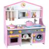 Buy cheap ISO9001 Simulation Wooden Cooking Toys Pink Wooden Kitchen Accessories from wholesalers