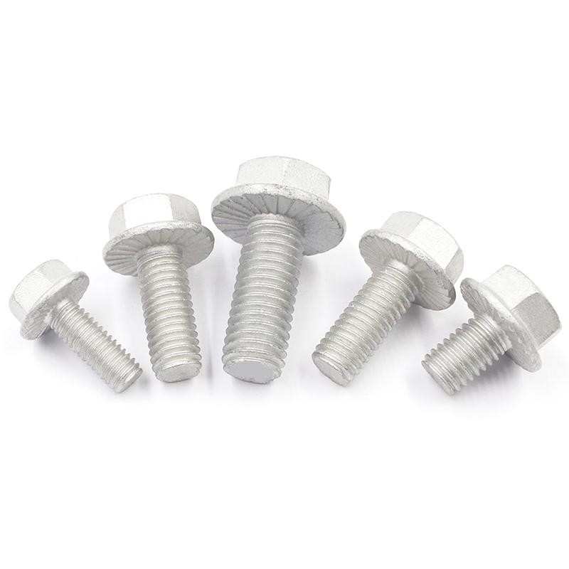 Direct Supply Hot Dip Galvanized HDG Plated Hex Flange Bolt DIN6921 for Construction
