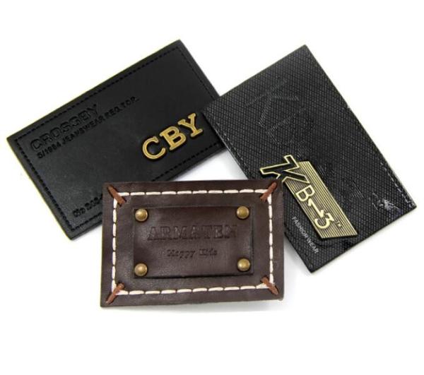 Buy cheap Clothing Tags Jeans Embossed Leather Patch Labels No Hidden Fees from wholesalers