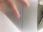 Decoration 0.1mm Frosted Glass Vinyl Sticker Polymeric PVC