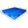 Buy cheap Euro HDPE Plastic Pallets Double Faced Pallet 1300 X 1100 CE SGS from wholesalers