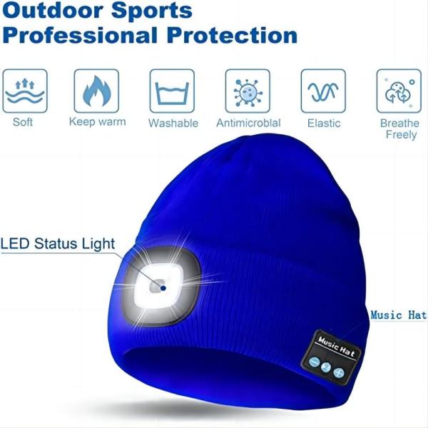 Buy cheap Motorcycle Riding Bluetooth Hat Camera 2LED Lights 100° Point Of View To Recording from wholesalers