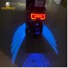 Buy cheap Blue Red White 12V Aluminum Angle Wing Motorcycle LED Exterior Light from wholesalers