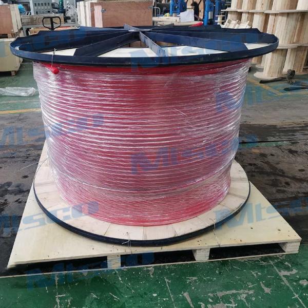 3/8" Welded Control Stainless Steel Coiled Tubing 15000psi With Hydraulic Flat