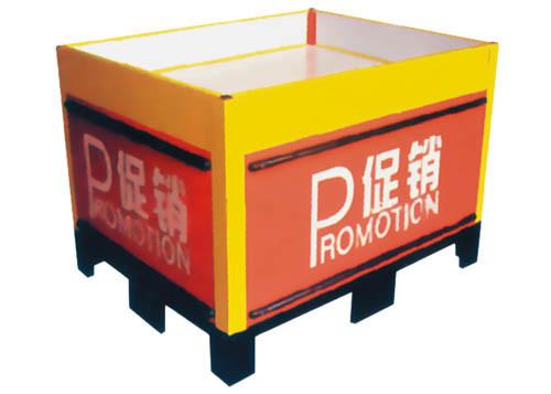 Supermarket Promotional Tables Promotional Display Counter Portable For