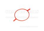 Buy cheap Orange EPDM Rubber Gasket Washer Seal Nonstandard Irregular Shaped 2mm Cross from wholesalers