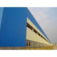 Buy cheap Pre Manufactured Steel Structure Workshop / Long Span Heavy Industrial Steel product