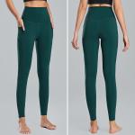 Athletic Plus Size High Waisted Sports Leggings Nude Nylon And Spandex Yoga