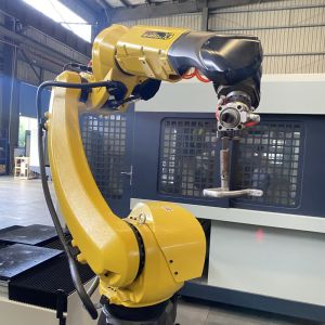 Buy cheap 11KW Metal Robot Polishing Machine With FUNAC Arm from wholesalers