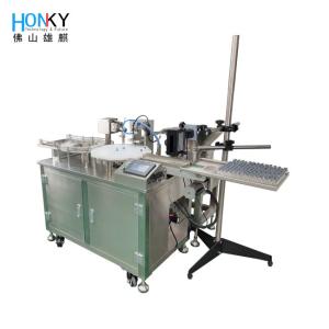China 2400 BPH Vial Auto Capper Machine Liquid Filling For  Frozen Dry Powder on sale
