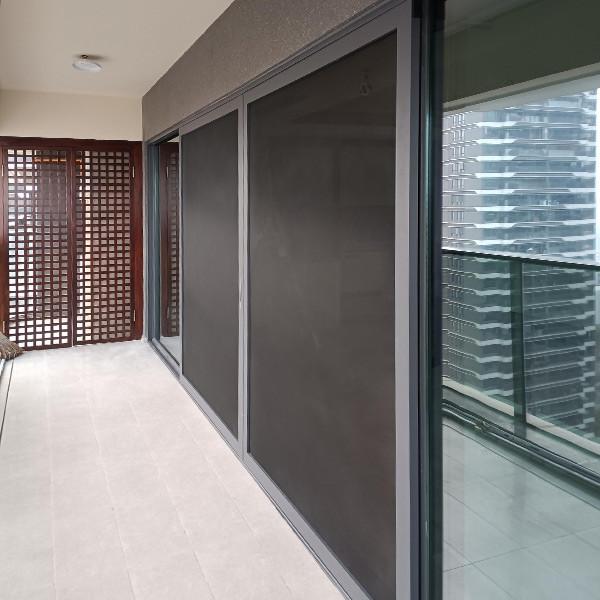 Buy cheap Stainless Steel Diamond Mesh Double Door Fly Screen Door Adjustable from wholesalers