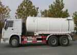 6X4 Euro2 290HPRoad Vacuum Tanker Truck / Sewage Pump Tanker / Sewage Suction