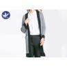 Buy cheap Long Open Womens Knit Cardigan Sweaters Drop Shoulder Charcoal Black Apparel from wholesalers