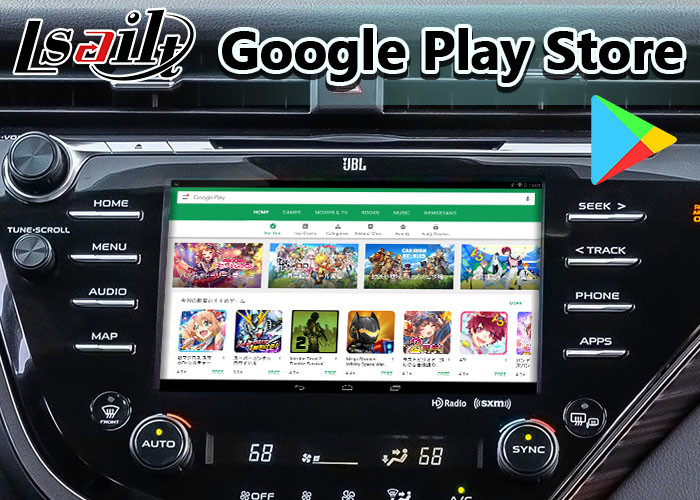 Andorid Carplay Car Navigation Box Multimedia Video Interface For Toyota Camry Fujitsu