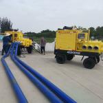 Mobile Diesel Emergency Water Pumps Multipurpose Anti Corrosion