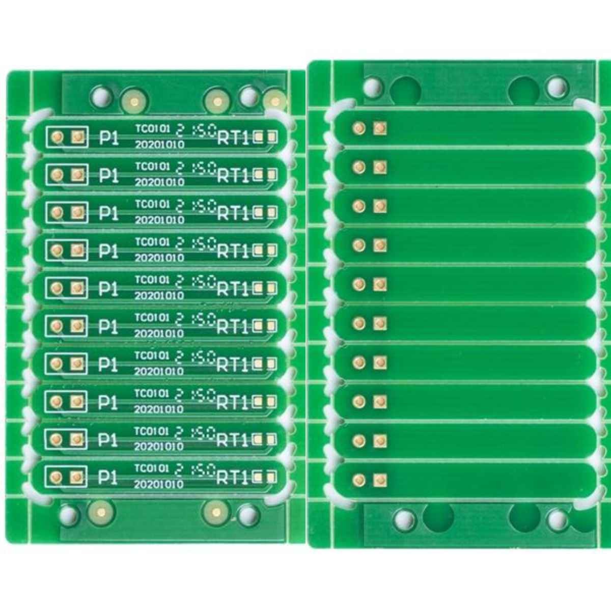 1.6mm Quick Turn Double Sided PCB FR4 Green Printed Circuit Board 1oz Finished