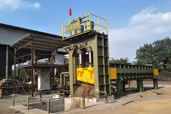 Buy cheap ISO9001 2m Mouth Scrap Metal Shearing Machine For Foundry Industry from wholesalers