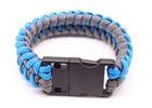8g 2.0 Blue Neck Strap Usb Flash Drive , Wristband Usb Flash Drive 3 Years