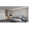 Buy cheap Modern Minimalist Stainless Steel Wardrobe With Suspended Desk from wholesalers