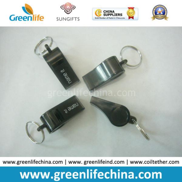 Buy cheap Cute Advertising Whistle Gift with Split Key Ring Outdoor Used from wholesalers