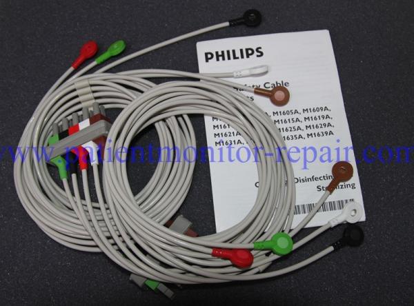 Buy cheap ECG Replacement Parts Lead Cables PN M1625A REF 989803104521 from wholesalers