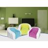 Buy cheap Amazing Colored inflatable sofa chair Flocking Inflatable Outdoor Furniture PVC 74X74X64Cm from wholesalers