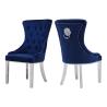 Buy cheap Modern 0.2CBM SS Dining Chairs Home Furniture Velvet Fabric Dining Chairs from wholesalers
